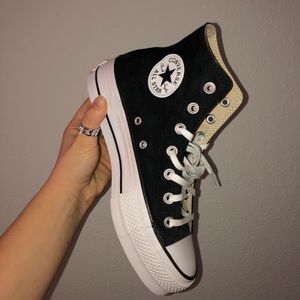 Platform converse high tops!!